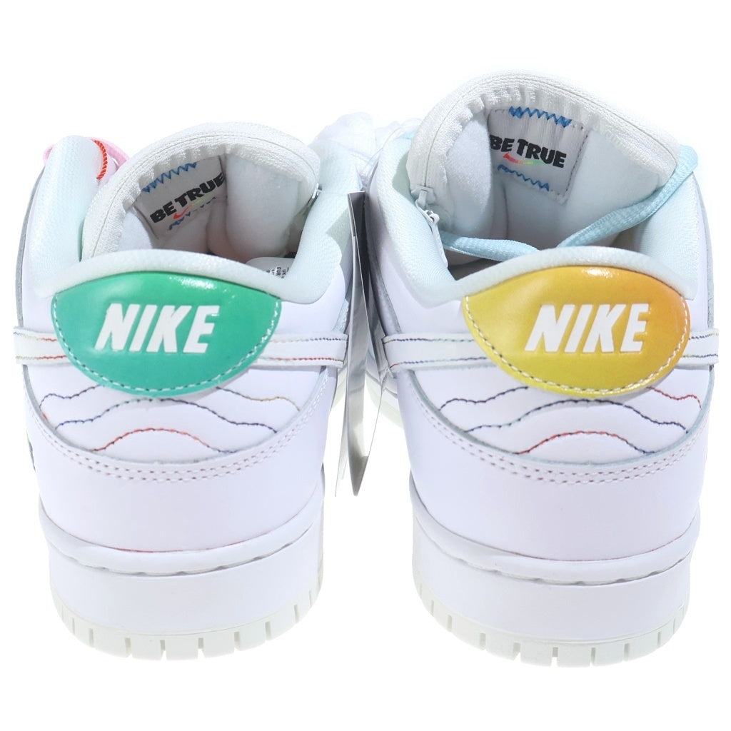 NIKE(ナイキ) DUNK LOW BE TRUE ダンク ローカットスニーカー ビー トゥルー ホワイト US9.5/27.5cm DR4876-100