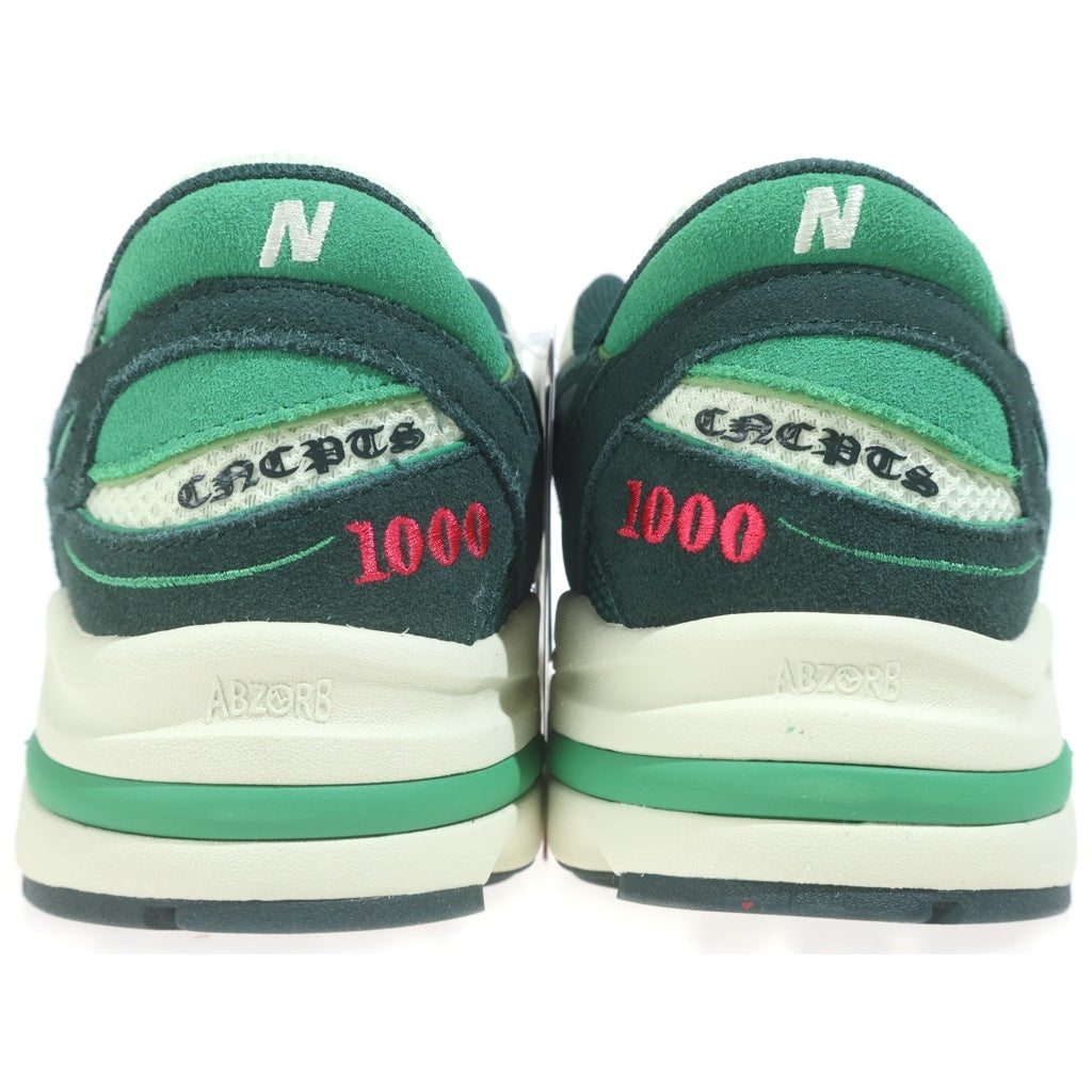 New Balance(ニューバランス) ×Concepts M1000CN 1000MILE コンセプツ 1000マイル ローカットスニーカー グリーン US9.5/27.5cm