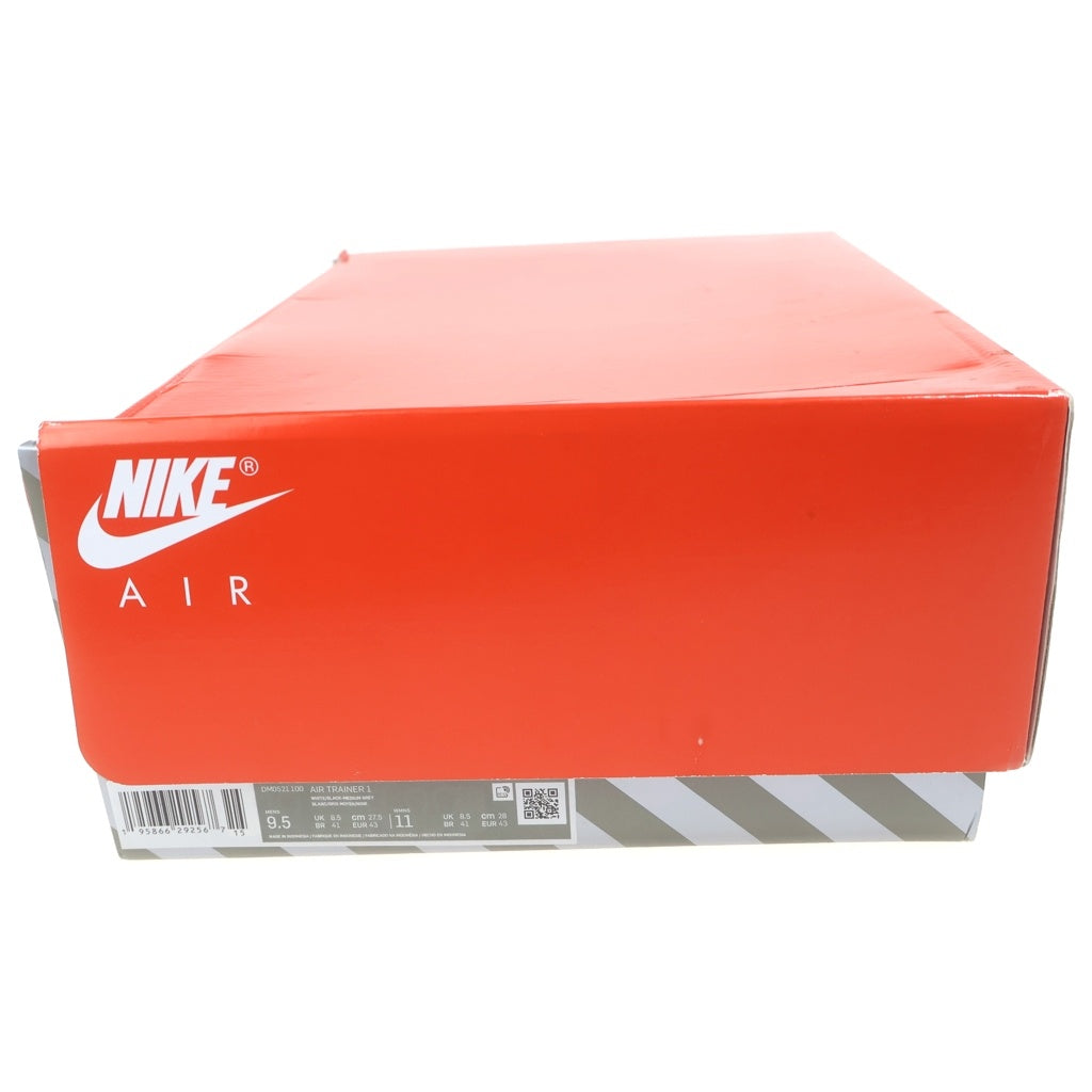 NIKE(ナイキ) AIR TRAINER 1 CHLOROPHYLL エアトレーナー クロロフィル ローカットスニーカー ホワイト/グレー US9.5/27.5cm DM0521-100