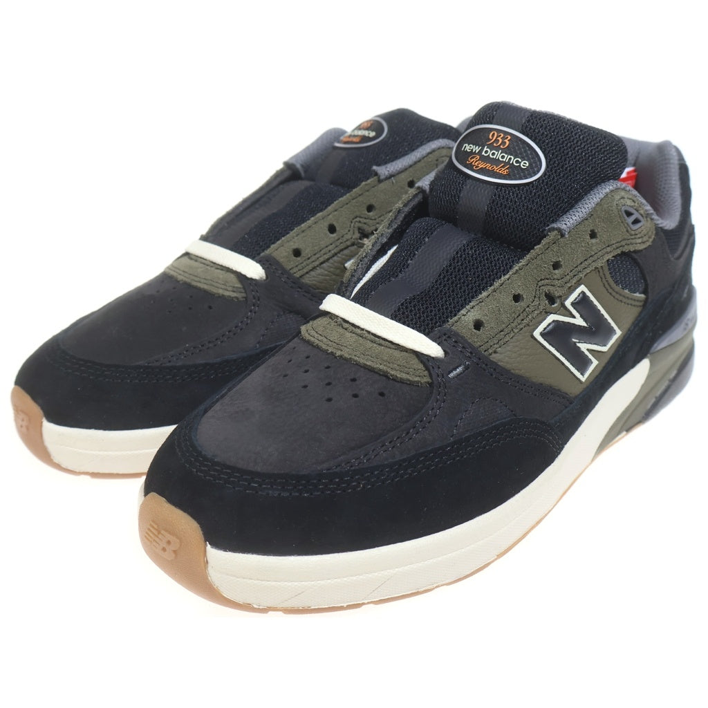 New Balance(ニューバランス) ×Andrew Reynolds NM933BST アンドリューレイノルズ スウェード ローカットスニーカー ヌメリック ブラック/オリーブ US9.5/27.5cm
