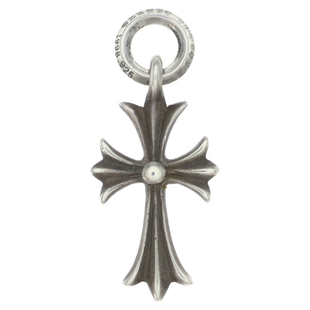 CHROME HEARTS(クロムハーツ) TINY CH CROSS タイニーCHクロス チャーム ネックレストップ シルバー BCA382 レディース