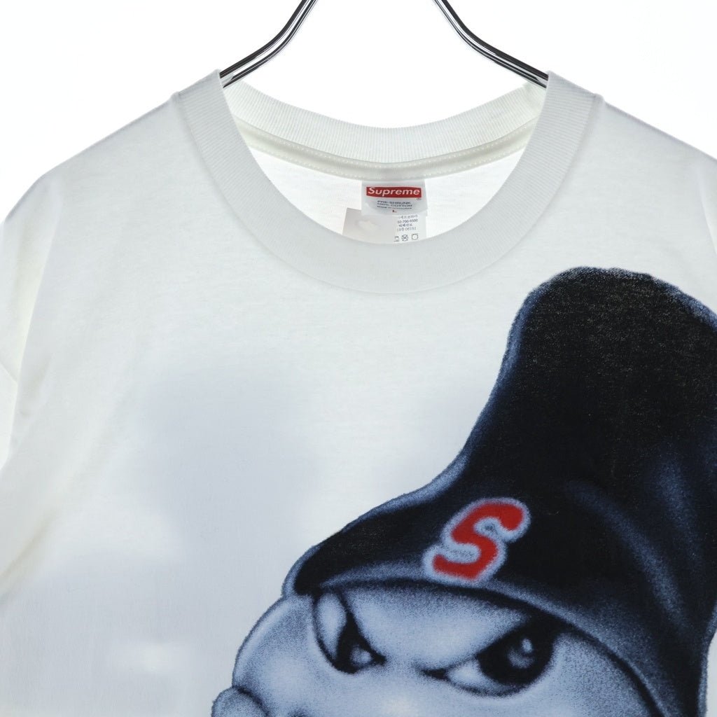 SUPREME(シュプリーム) 25AW Snowman Tee スノーマン プリントTシャツ 半袖カットソー ホワイト