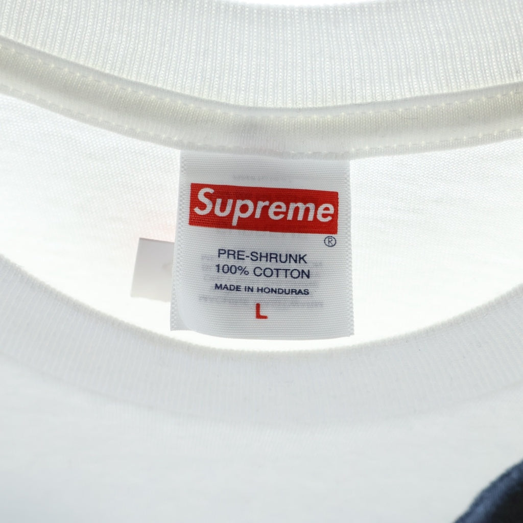 SUPREME(シュプリーム) 25AW Snowman Tee スノーマン プリントTシャツ 半袖カットソー ホワイト