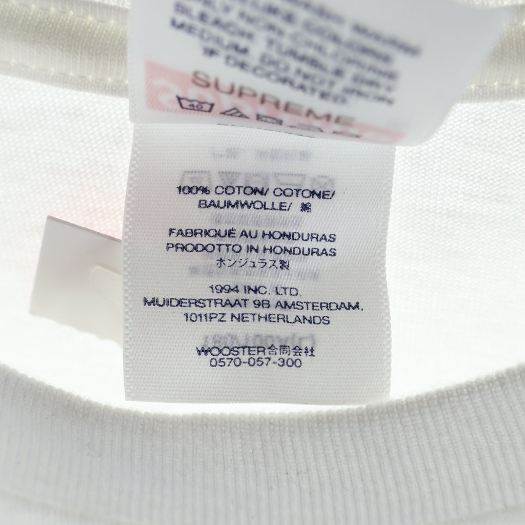 SUPREME(シュプリーム) 25AW Snowman Tee スノーマン プリントTシャツ 半袖カットソー ホワイト