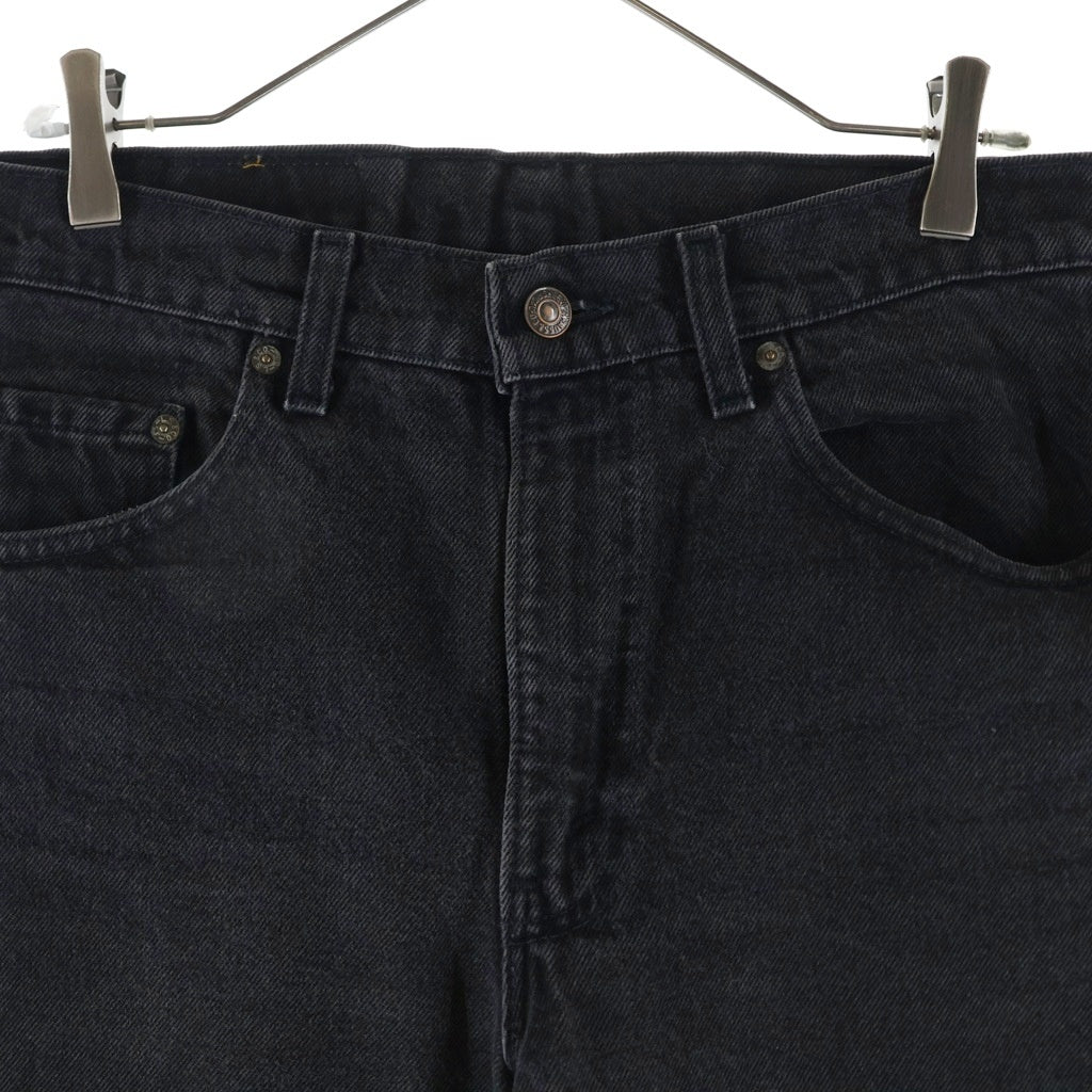 Levi's(リーバイス) 90S 512 ボタン裏532 USA製 ジップフライ スリムフィット テーパードレッグ デニムパンツ ブラック 512-0260