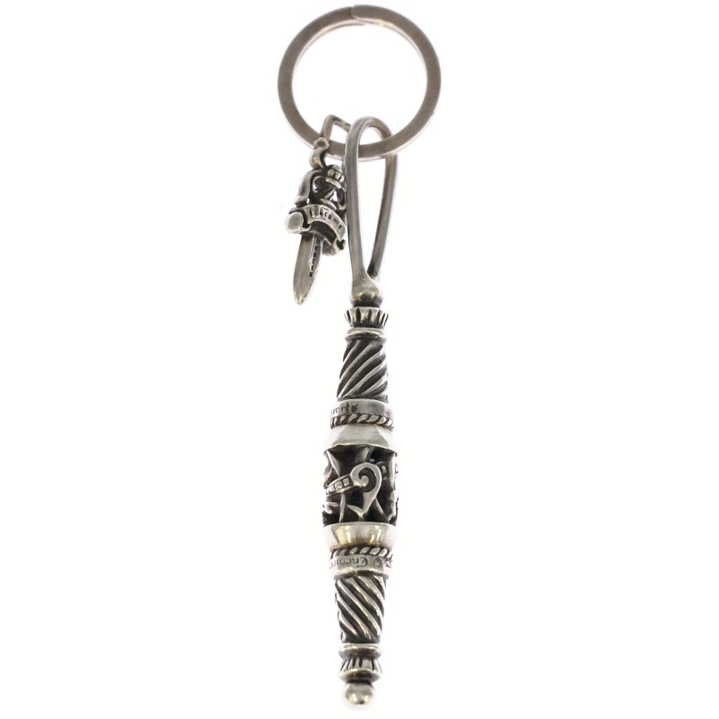 CHROME HEARTS(クロムハーツ) CELTIC ROLLER&No5 ケルティックローラー#5ダガーキーリング キーリング シルバー