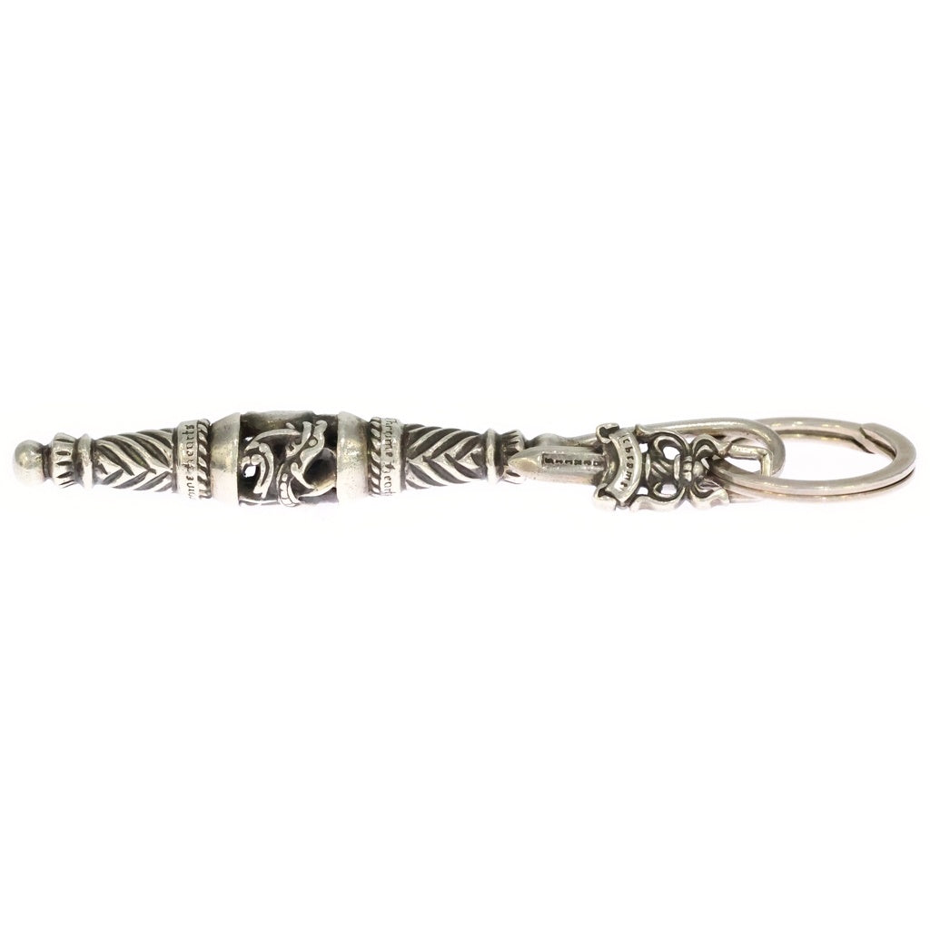 CHROME HEARTS(クロムハーツ) CELTIC ROLLER&No5 ケルティックローラー#5ダガーキーリング キーリング シルバー