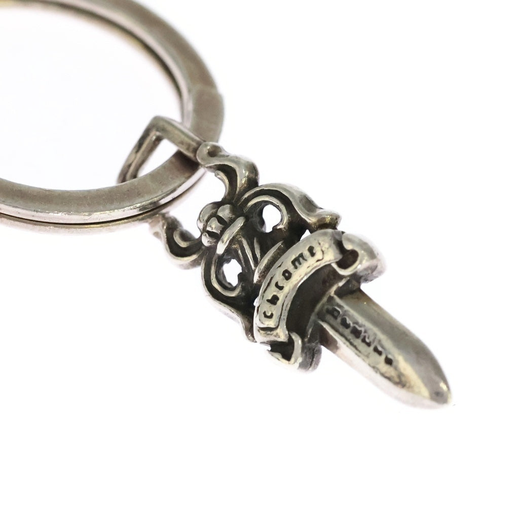 CHROME HEARTS(クロムハーツ) CELTIC ROLLER&No5 ケルティックローラー#5ダガーキーリング キーリング シルバー