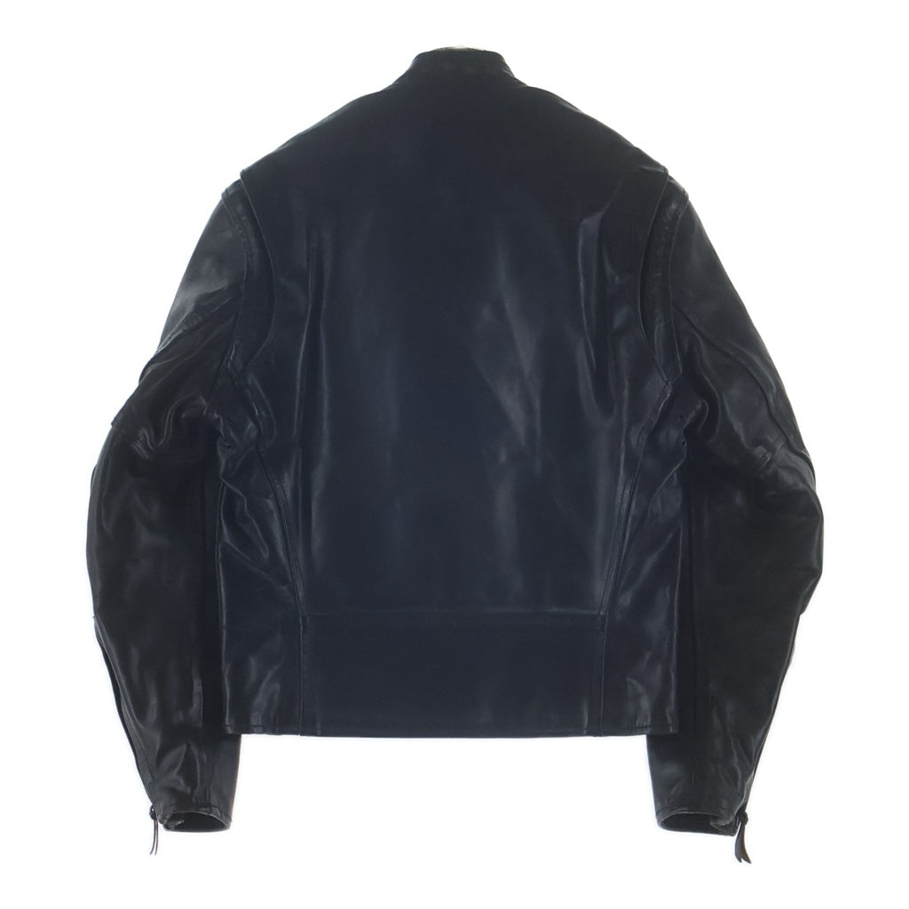 AERO LEATHER(エアロレザー) CAFE RACER カフェレーサー シングルライダース レザージャケット ブラック