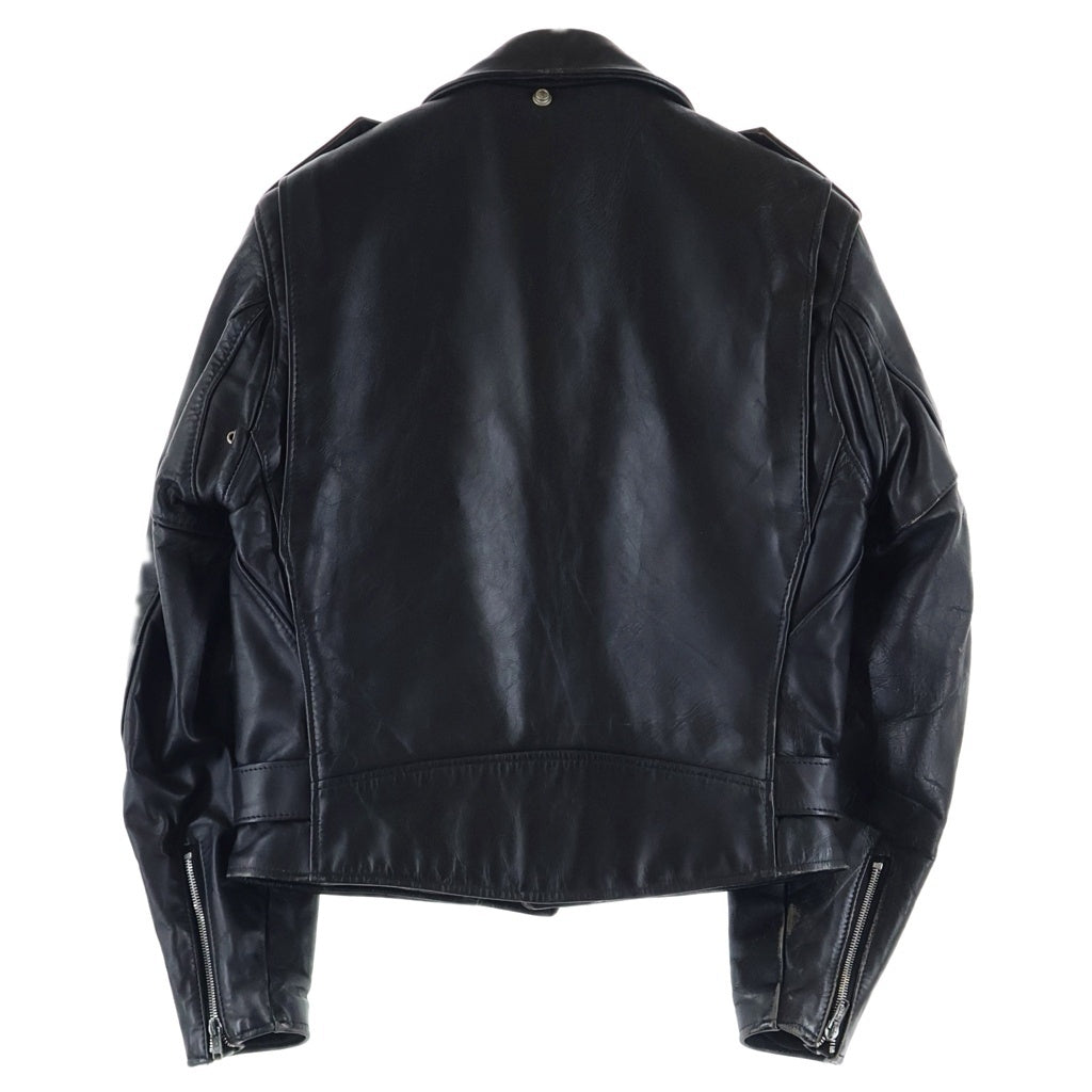 SCHOTT(ショット) 618 RIDERS カウレザー ダブルライダース レザージャケット ブラック