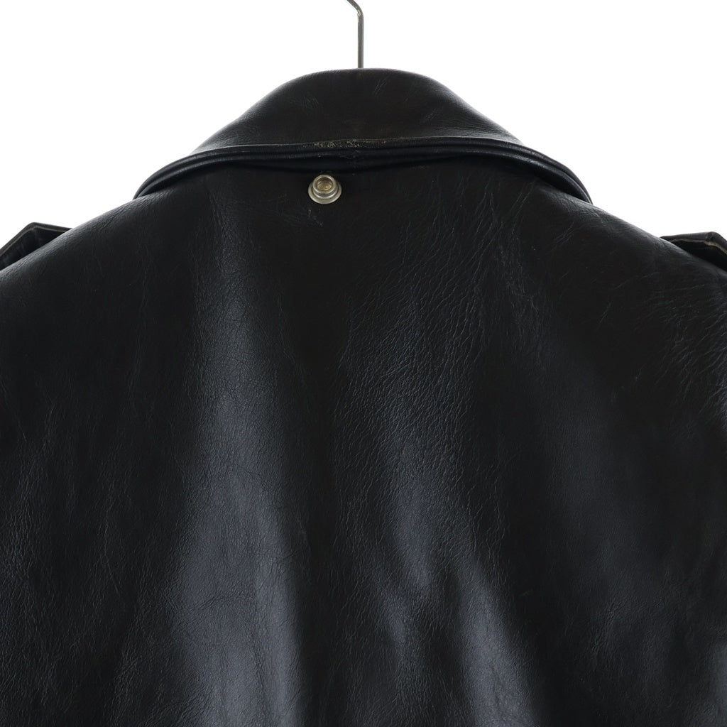 SCHOTT(ショット) 618 RIDERS カウレザー ダブルライダース レザージャケット ブラック