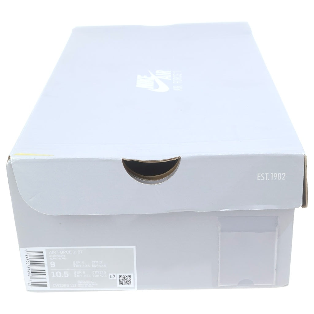 NIKE(ナイキ) AIR FORCE 1 LOW 07 エアフォース1 ローカットスニーカー ホワイト US9/27cm CW2288-111