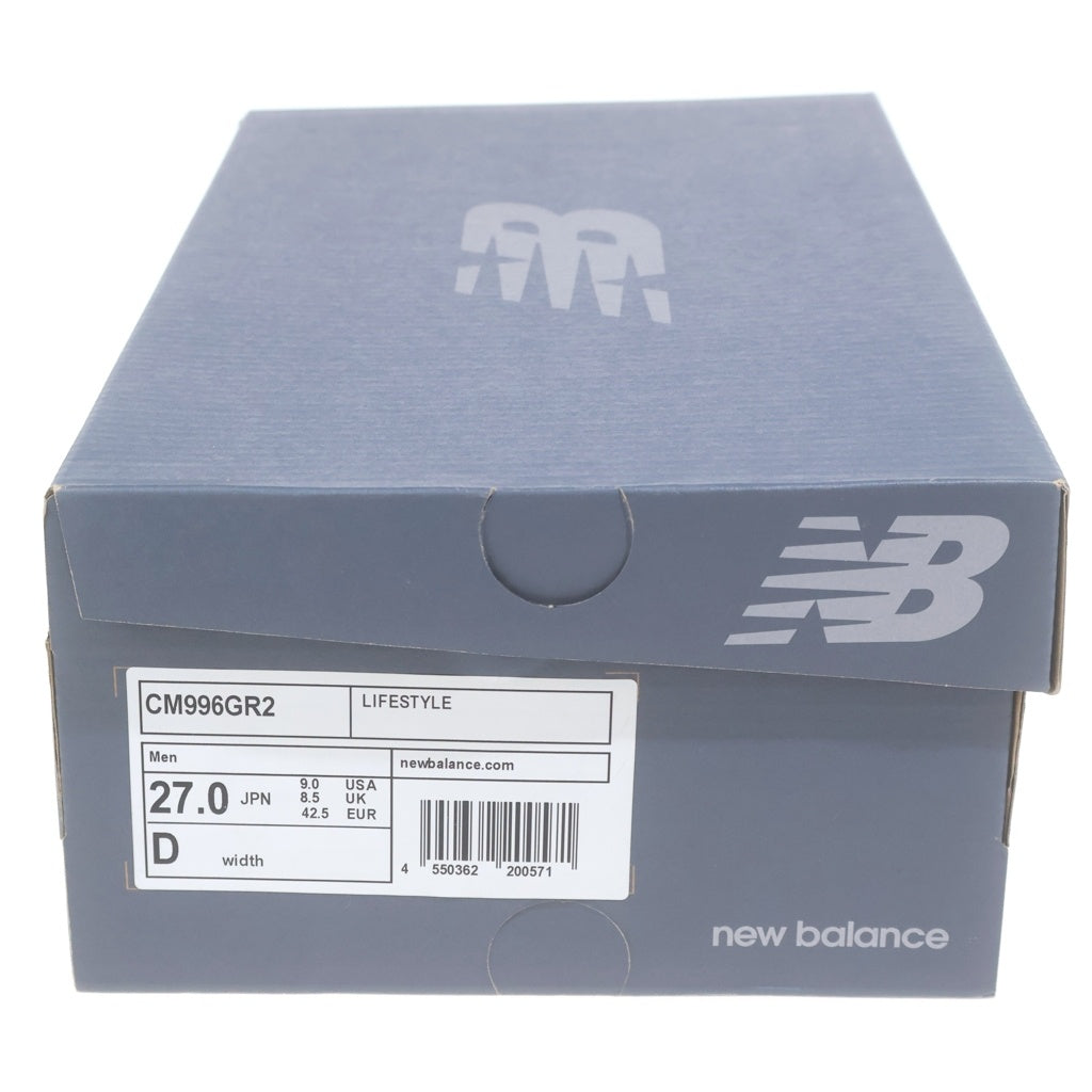 New Balance(ニューバランス) CM996GR2 スウェード ローカットスニーカー グレー US9/27cm