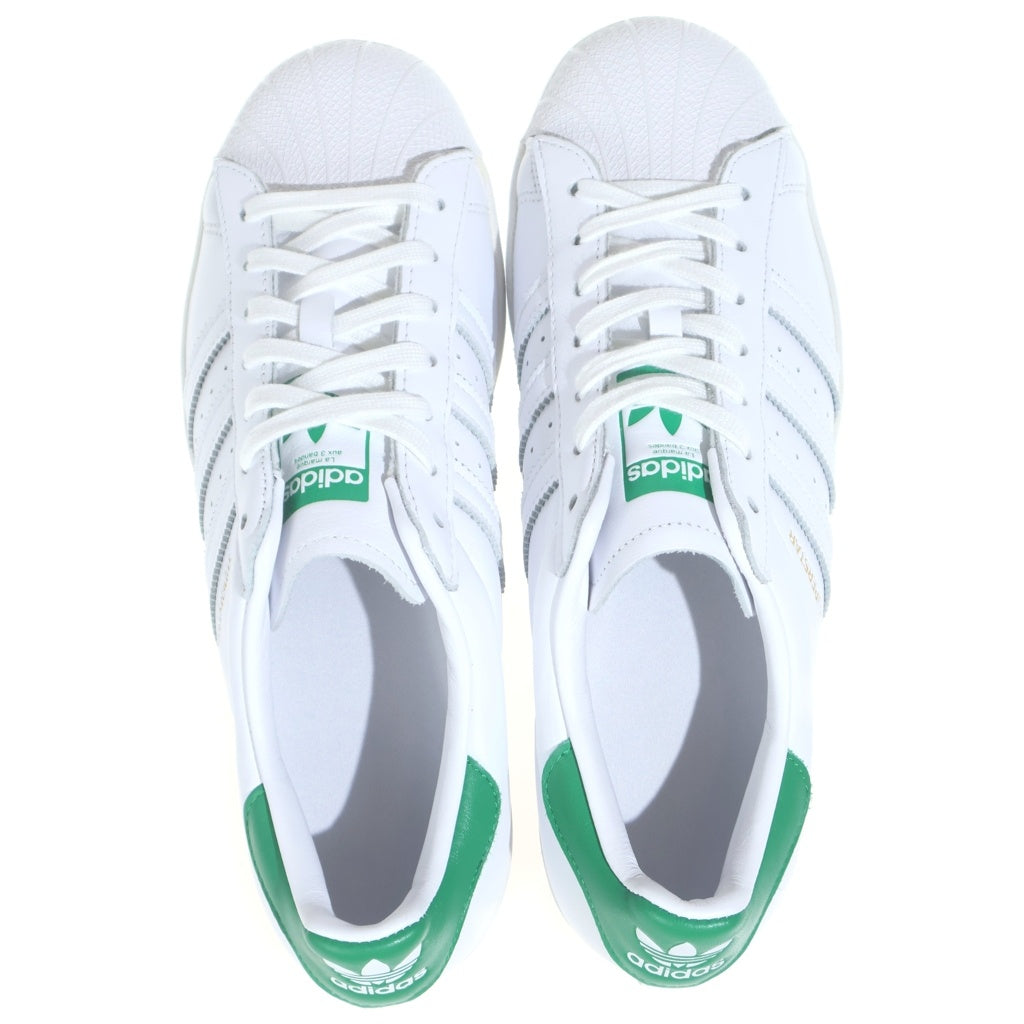 adidas(アディダス) URBAN RESEARCH別注 SUPRSTAR スーパースター ローカットスニーカー ホワイト/グリーン US9/27cm FZ3642