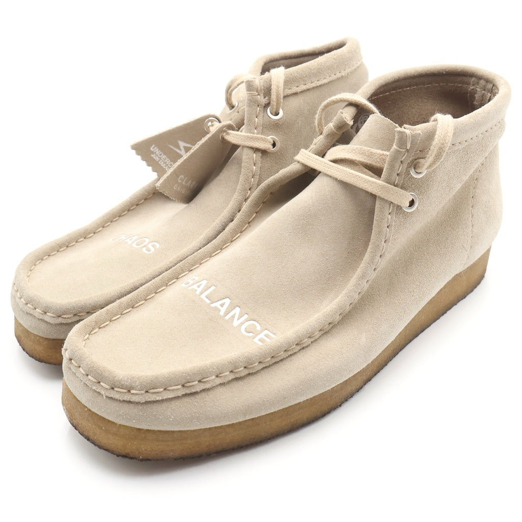 Clarks(クラークス) ×UNDERCOVER WALLABEE BOOT アンダーカバー スエード クレープソール ワラビーブーツ サンド US10/28cm