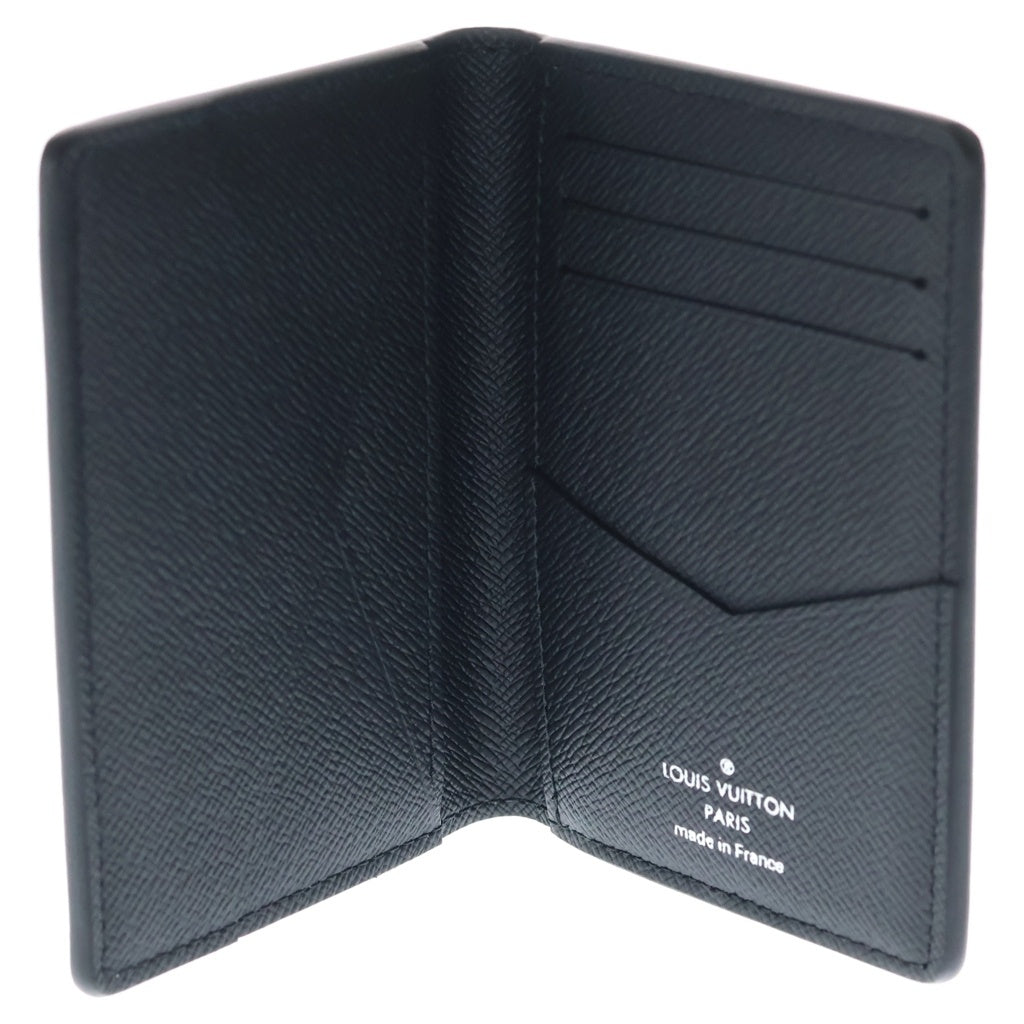 LOUIS VUITTON(ルイヴィトン) オーガナイザー ドゥ ポッシュ タイガ カードケース ブラック M30537 RFID