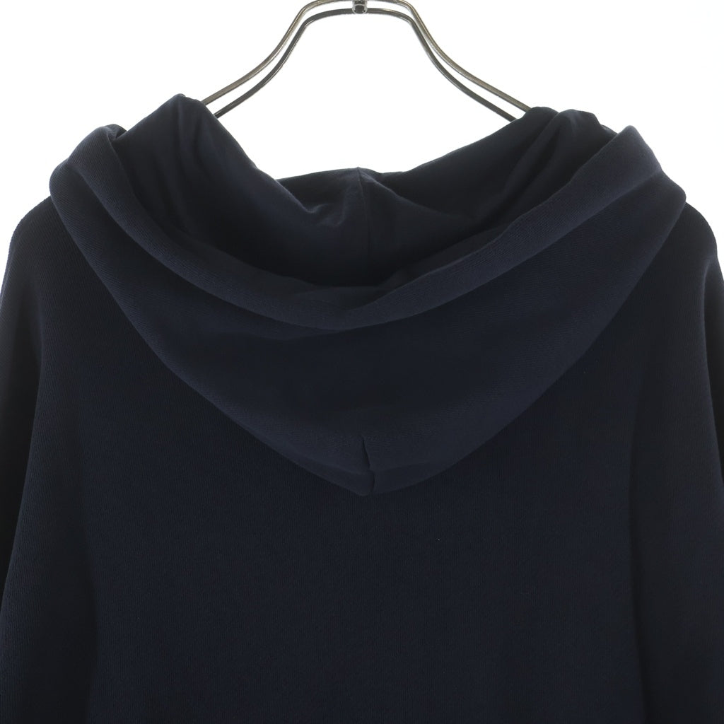 EMPORIO ARMANI(エンポリオアルマーニ) COTTON REGULAR FIT HOODED SWEAT コットン レギュラーフィット プルオーバーフーディー パーカー ネイビー 6R1M7U 1J7DZ