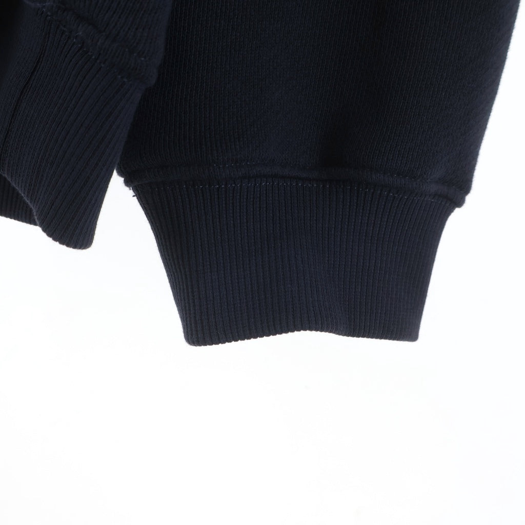 EMPORIO ARMANI(エンポリオアルマーニ) COTTON REGULAR FIT HOODED SWEAT コットン レギュラーフィット プルオーバーフーディー パーカー ネイビー 6R1M7U 1J7DZ