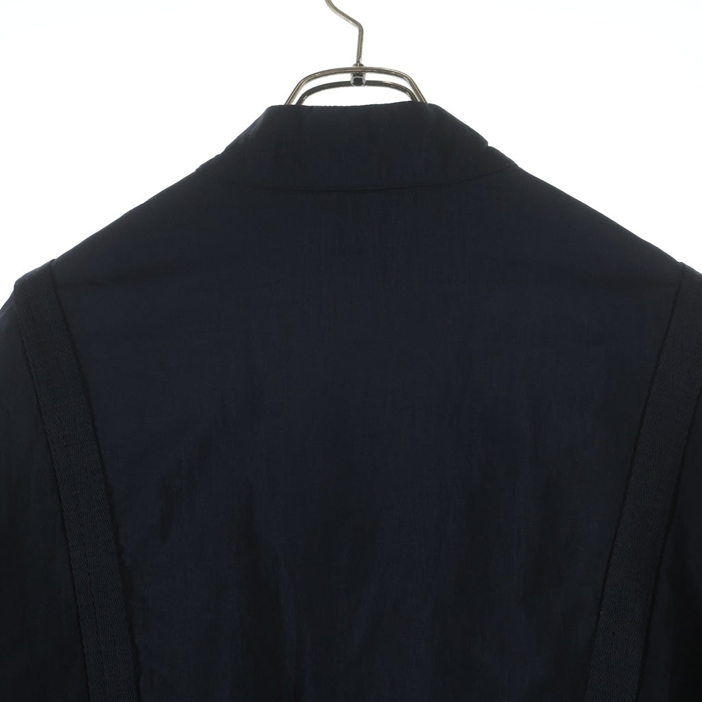 EMPORIO ARMANI(エンポリオアルマーニ) Nylon bomber jacket ナイロン ジップアップ ボンバージャケット ネイビー EM005322 AF13779