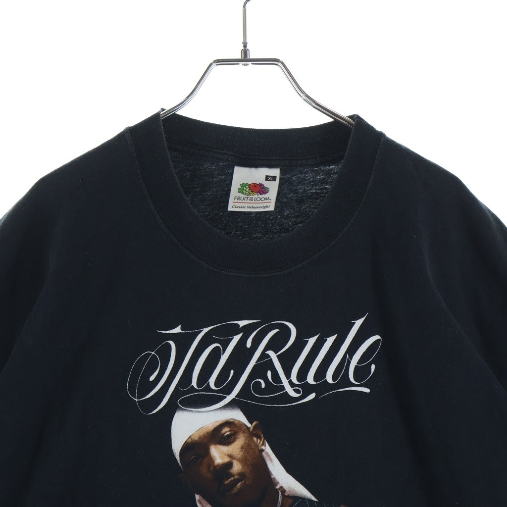 VINTAGE(ヴィンテージ) 00S VINTAGE JA RULE EUROPE TOUR TEE ヴィンテージ ジャルール ユーロツアーTシャツ 半袖クルーネックカットソー ブラック
