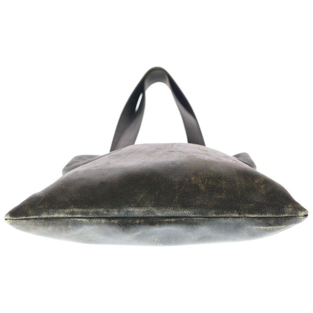 MM6 Maison Margiela(エムエムシックスメゾンマルジェラ) TOTE BAG エイジング加工 バフレザートートバッグ ブラウン SB6WC0013 P4792 H4524