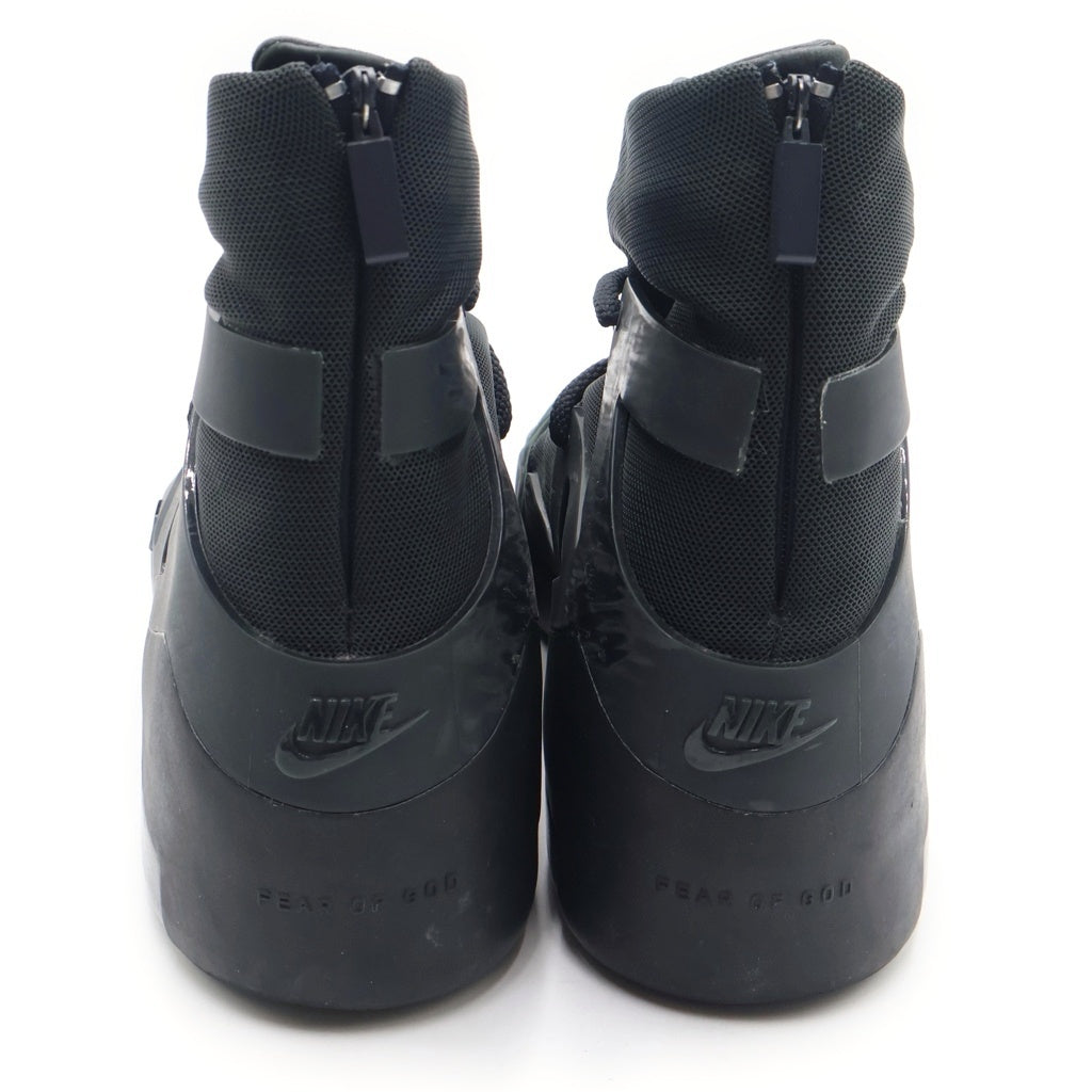 NIKE(ナイキ) ×Fear Of God AIR 1 TRIPLE BLACK フィアーオブゴッド エア トリプルブラック ハイカットスニーカー ブラック US10/28cm AR4237-005