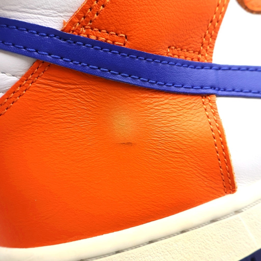 NIKE SB(ナイキエスビー) DUNK HIGH DANNY SUPA RETRO ダンク ダニースパレトロ ハイカットスニーカー オレンジ/ブルー US9.5/27.5cm AH0471-841
