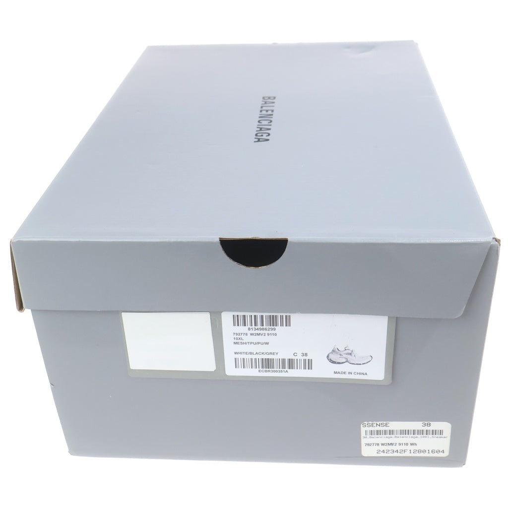 BALENCIAGA(バレンシアガ) 10XL SNEAKER テンエックスエル ローカットスニーカー ホワイト/グレー 792778 W2MV2