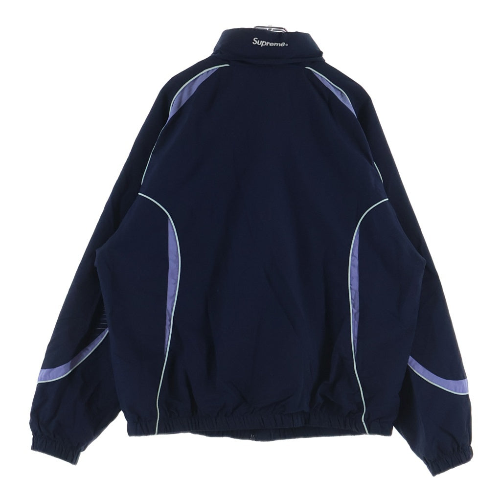 SUPREME(シュプリーム) 22SS ×Umbro Track Jacket アンブロ ロゴエンブロイダリー ナイロン トラックジャケット ネイビー