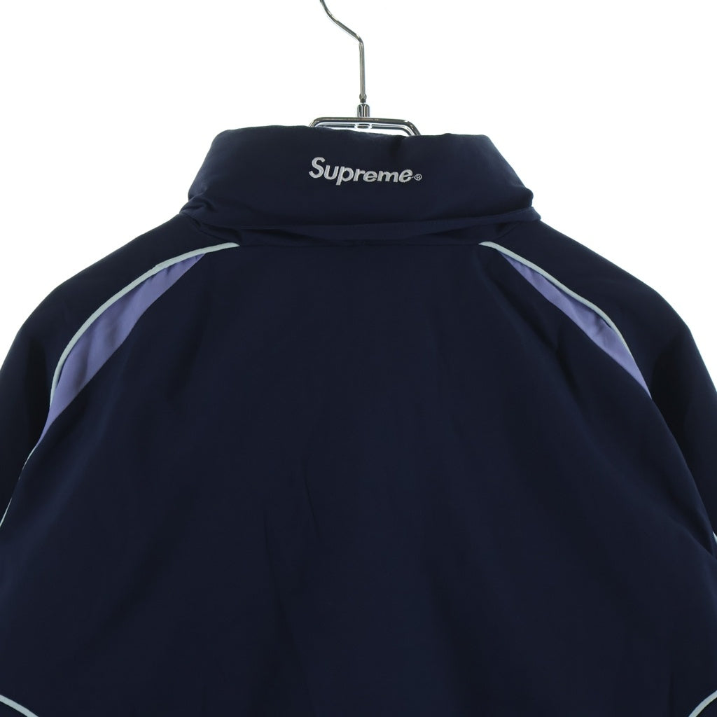 SUPREME(シュプリーム) 22SS ×Umbro Track Jacket アンブロ ロゴエンブロイダリー ナイロン トラックジャケット ネイビー