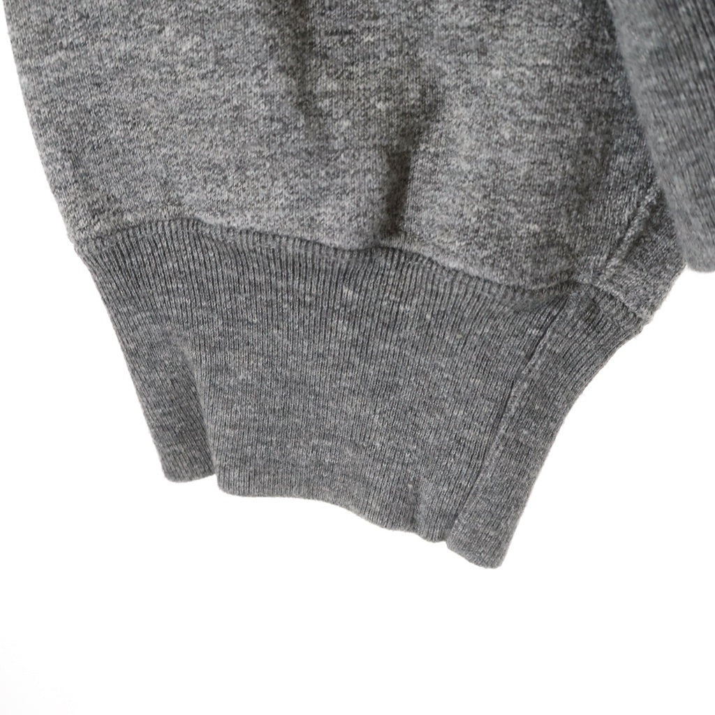 UNUSED(アンユーズド) 22AW CREWNECK SWEATSHIRT 長袖クルーネックスウェットトレーナー グレー US2288