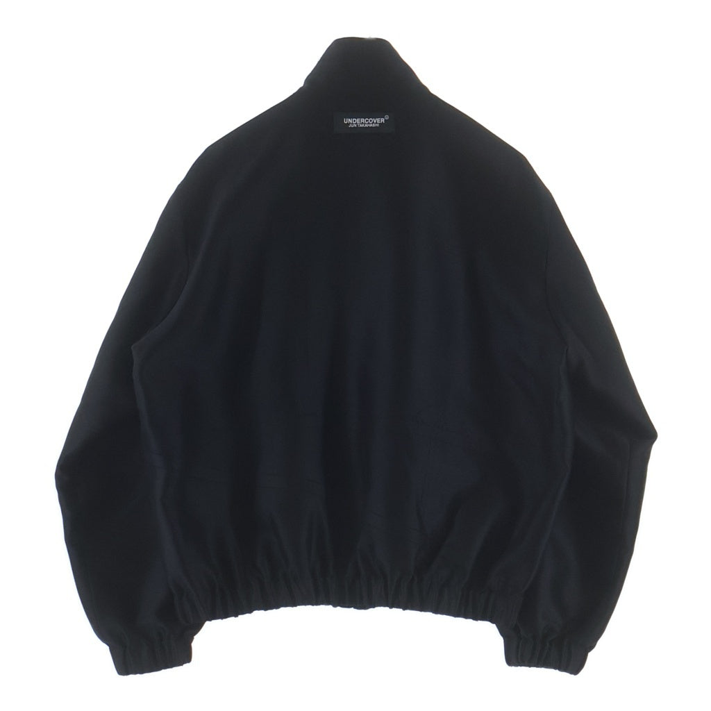 UNDERCOVER(アンダーカバー) 25AW DECONSTRUCTED ZIP BOMBER BLOUSON 再構築 ジップアップジャケット ブルゾン ブラック UC2E4215