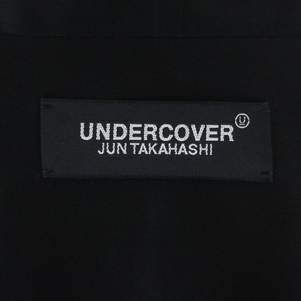 UNDERCOVER(アンダーカバー) 25AW DECONSTRUCTED ZIP BOMBER BLOUSON 再構築 ジップアップジャケット ブルゾン ブラック UC2E4215