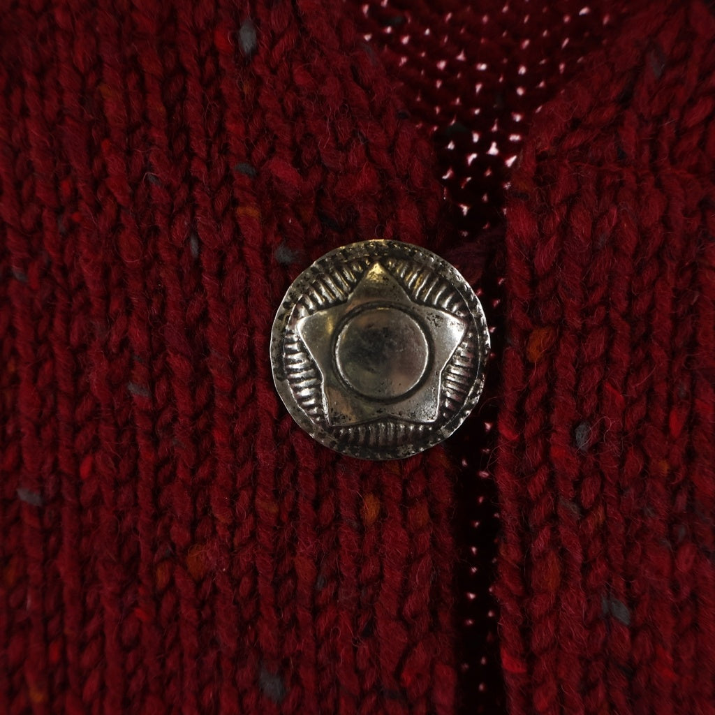 SUNSEA(サンシー) 24AW 30th CHIMAYONEYAMA VEST チマヨネヤマ ウールベスト レッド SUNSEA3052