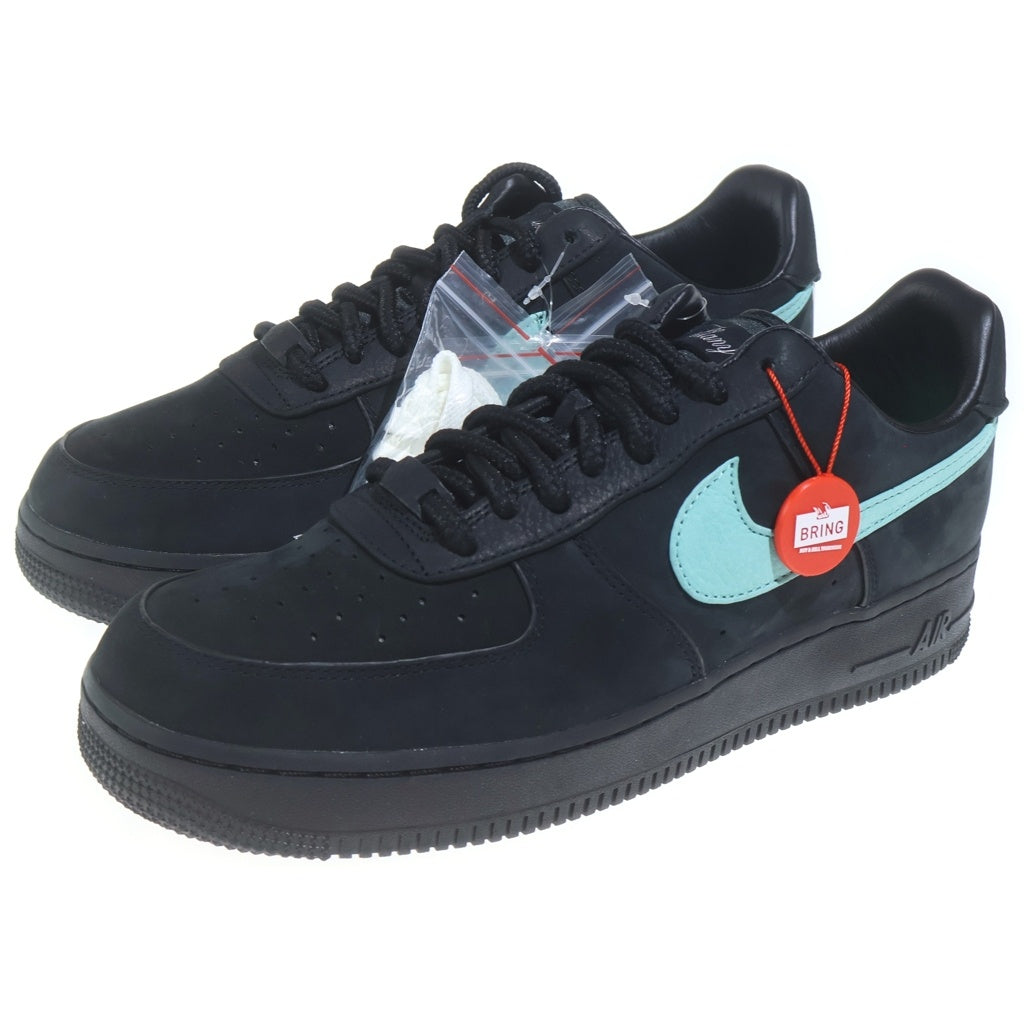 NIKE(ナイキ) ×TIFFANY&CO AIR FORCE 1 LOW 1837 ティファニー エアフォース ブラック US11/29cm DZ1382-001