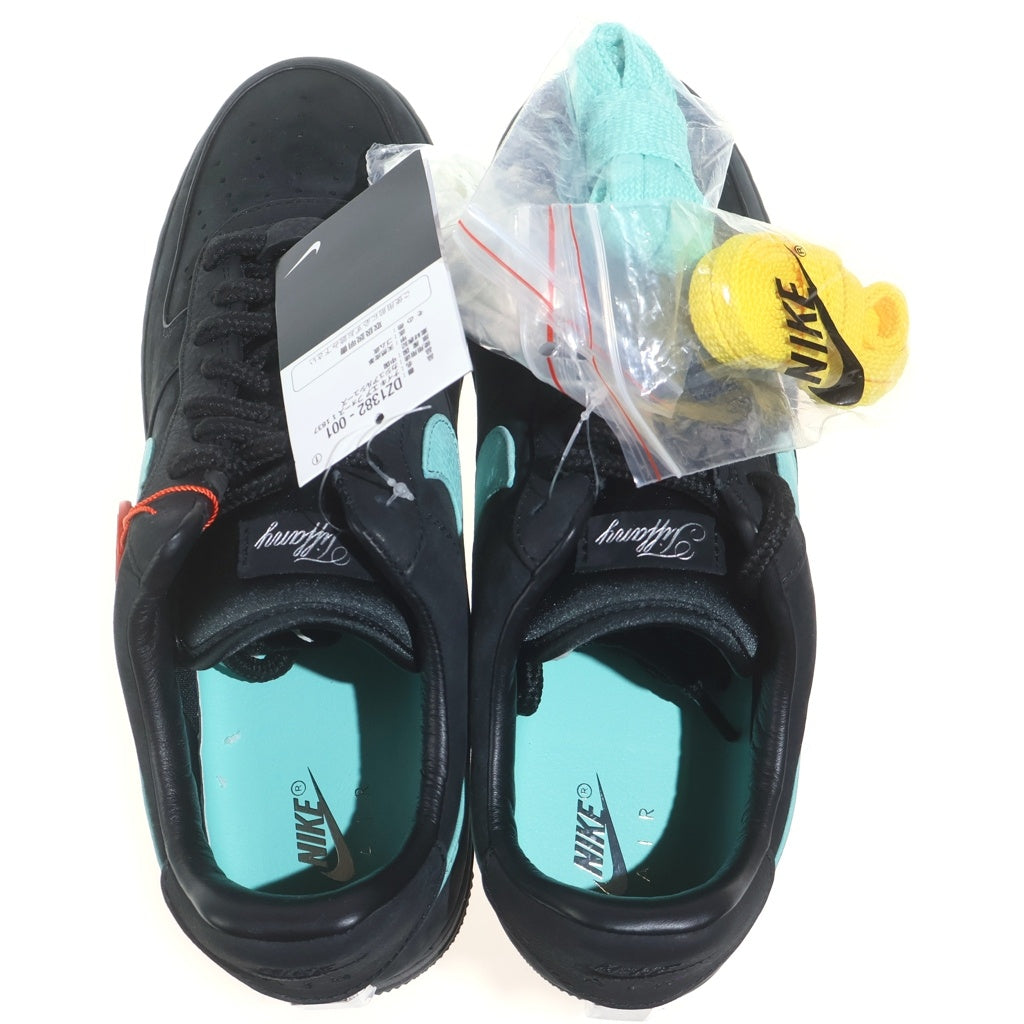 NIKE(ナイキ) ×TIFFANY&CO AIR FORCE 1 LOW 1837 ティファニー エアフォース ブラック US11/29cm DZ1382-001