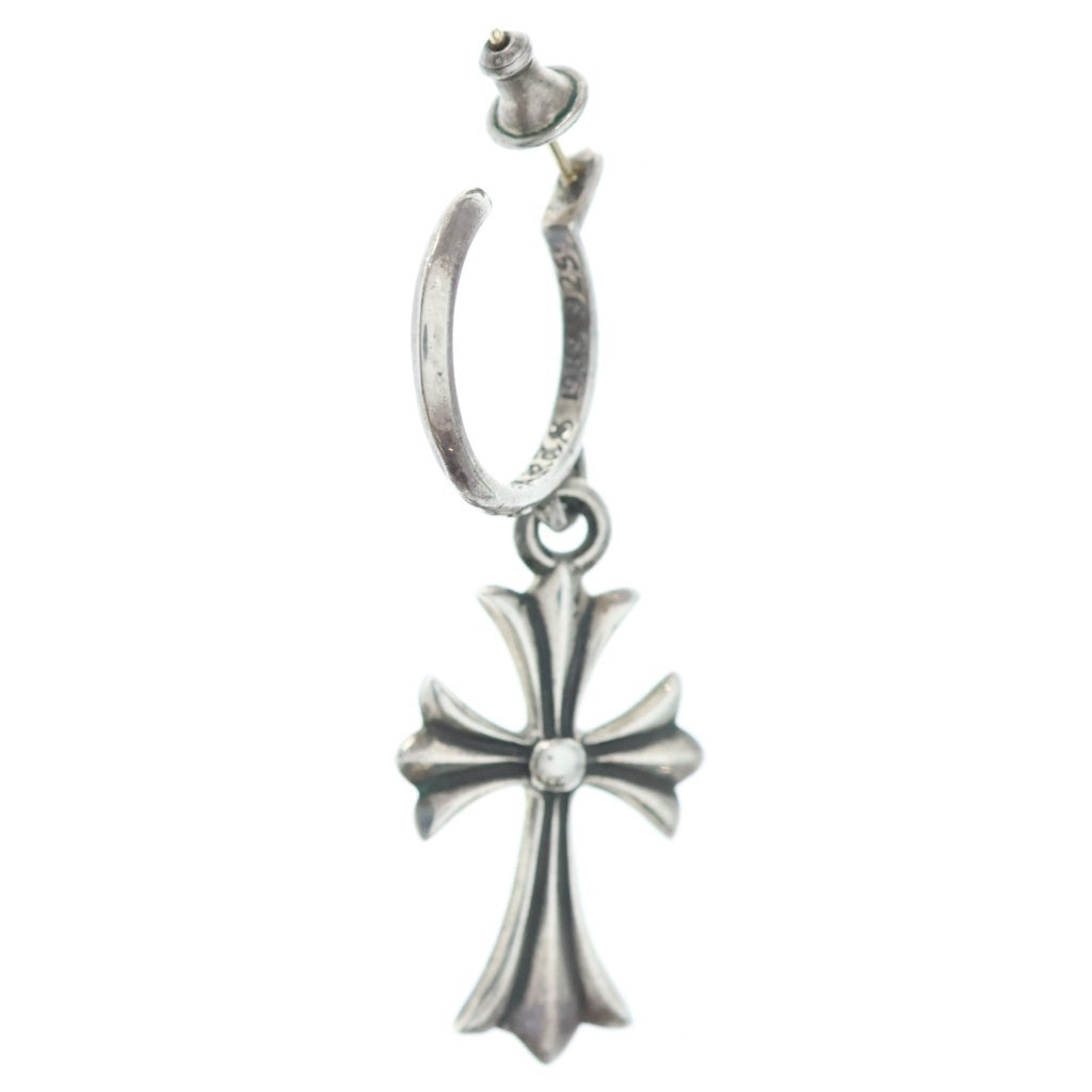CHROME HEARTS(クロムハーツ) TINY CH CROSS タイニーCHクロス フープピアス シルバー BCA115