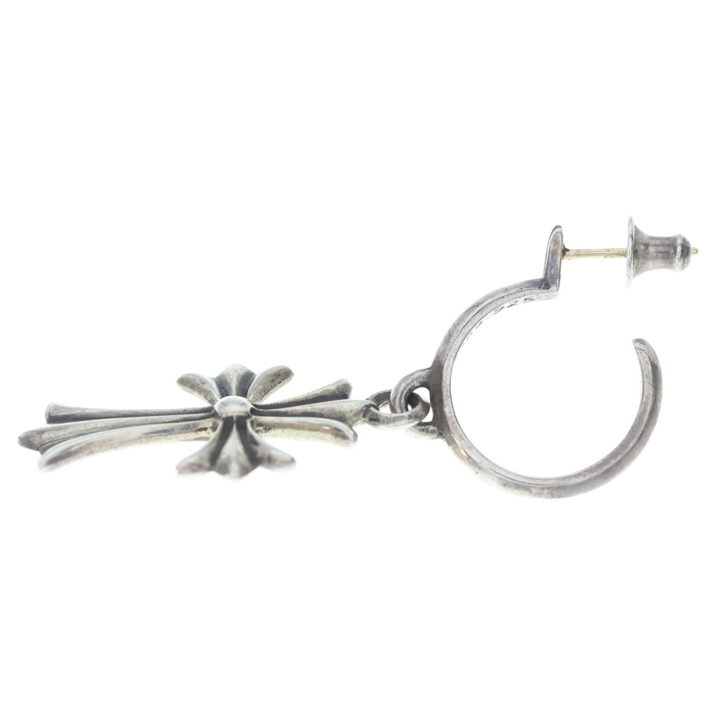 CHROME HEARTS(クロムハーツ) TINY CH CROSS タイニーCHクロス フープピアス シルバー BCA115