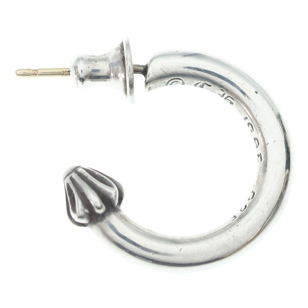 CHROME HEARTS(クロムハーツ) HOOP PLAIN プレーン フープピアス シルバー BCA101