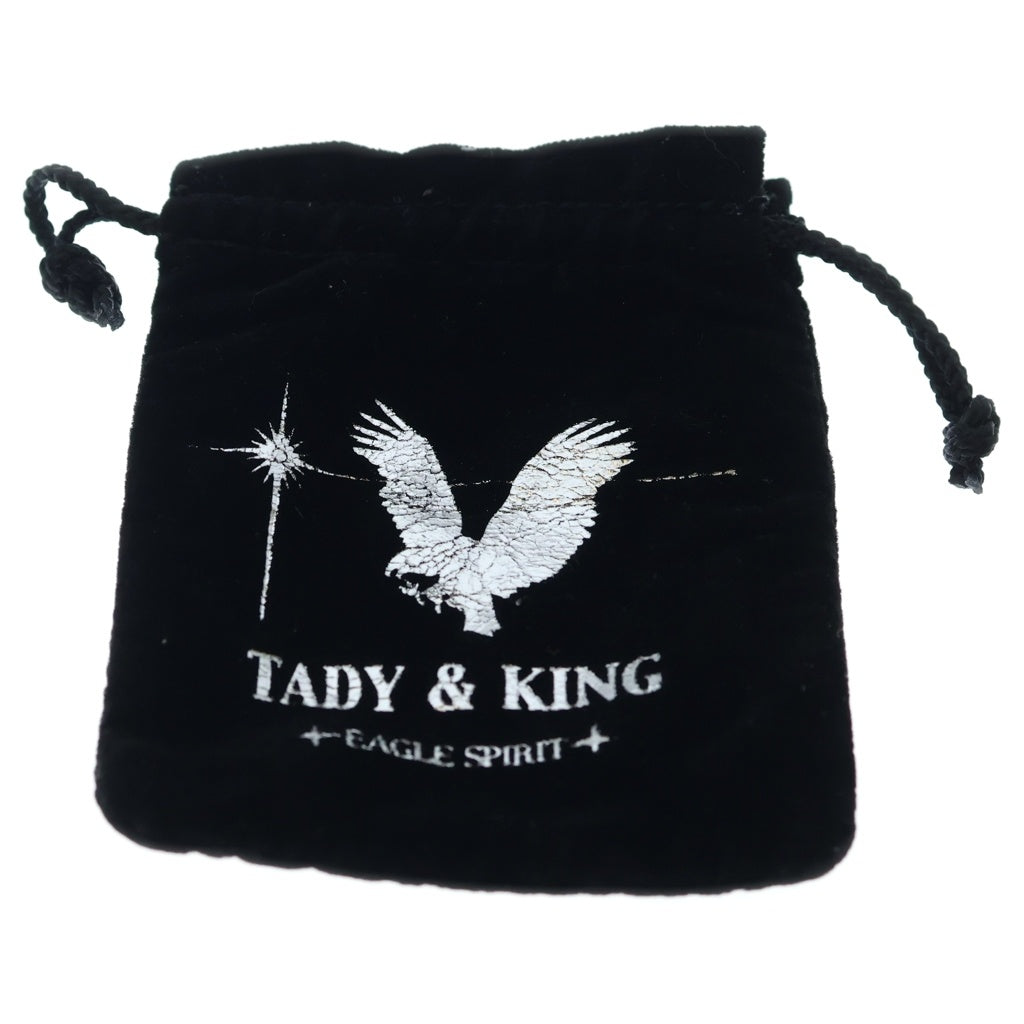 TADY & KING(タディアンドキング) 平打ちバングル K18ローズ シルバー/ゴールド