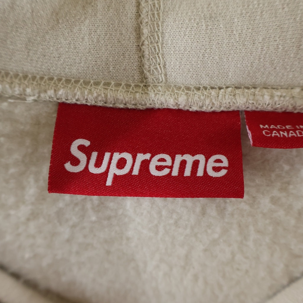 SUPREME(シュプリーム) 24AW Box Logo Hooded Sweatshirt ボックスロゴ スウェット プルオーバーパーカー ベージュ
