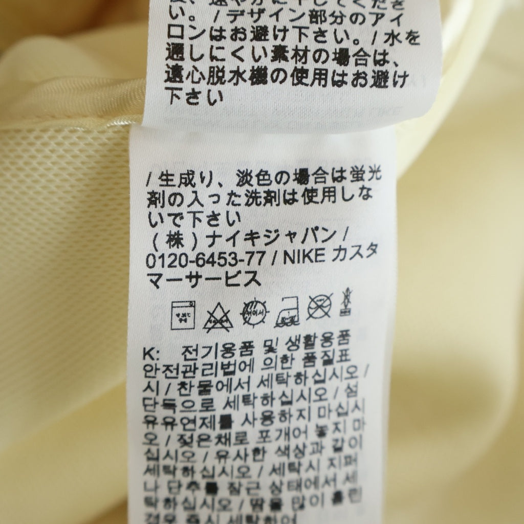 NIKE(ナイキ) JORDAN BRAND M J AMM TRACK JACKET ロゴ刺繍 サイドライン ポリエステル トラックジャケット ベージュ DX5651-113