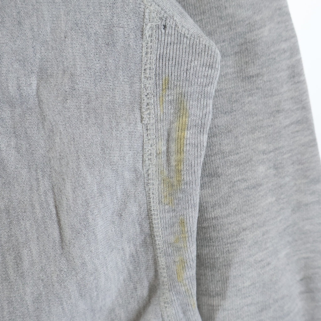 CHAMPION(チャンピオン) 80S REVERSEWEAVE USMA SWEATSHIRT リバースウィーブ ミリタリー 米陸軍士官学校 トリコタグ後期 USA製 染み込みプリント スウェットトレーナー グレー