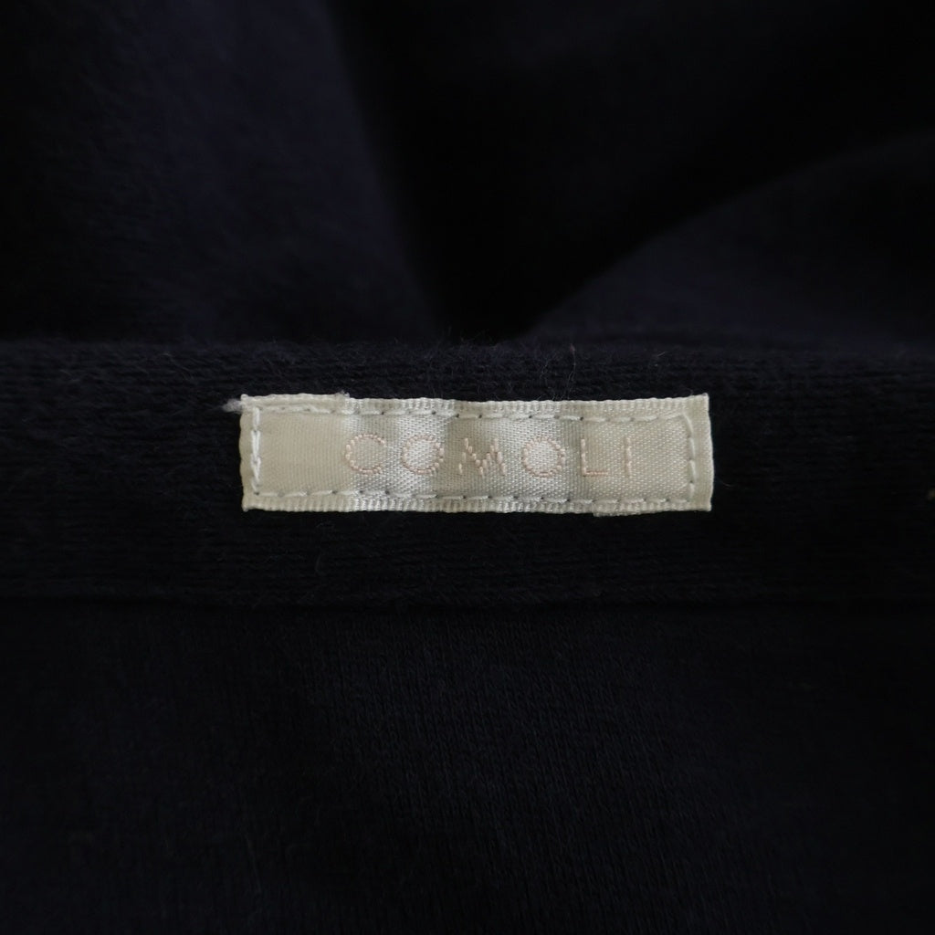 COMOLI(コモリ) 16AW インレイツイル ドローストリングパンツ ネイビー J03-03002