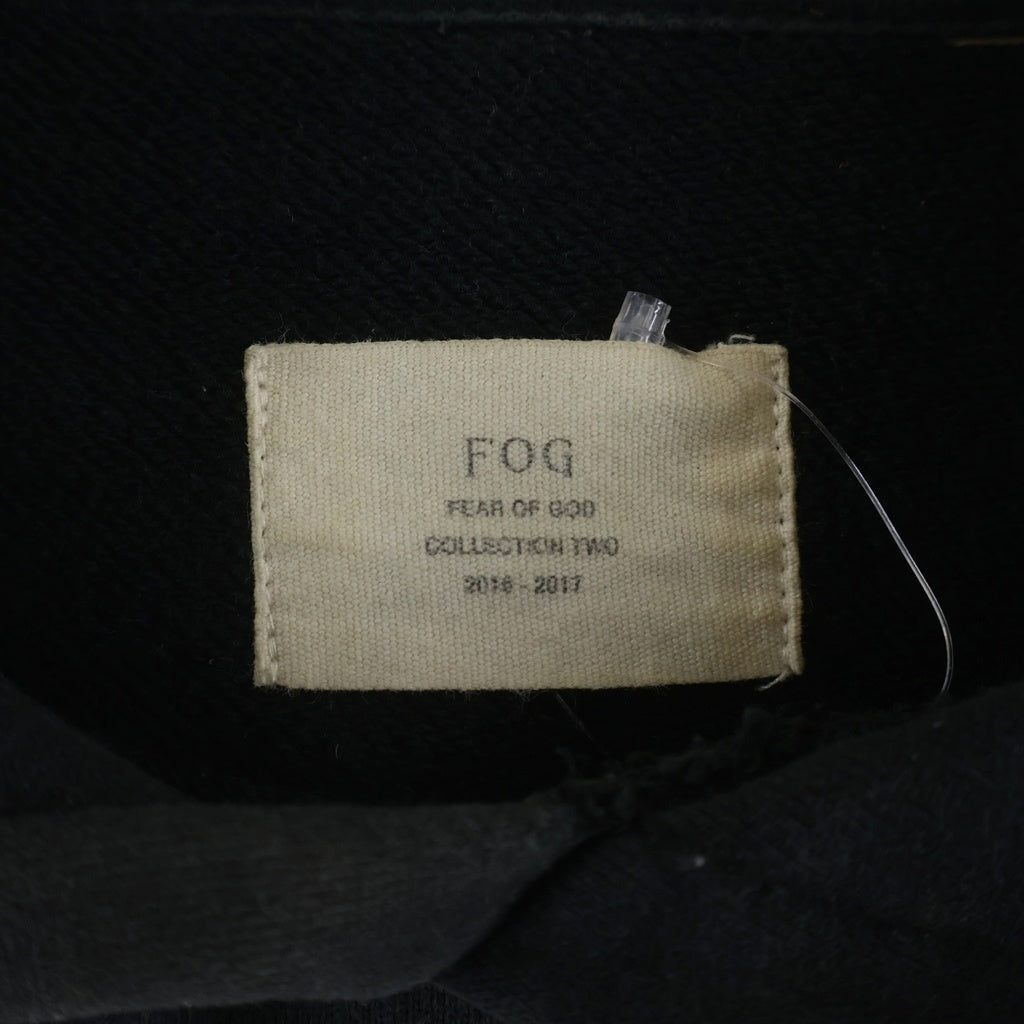 FEAR OF GOD(フィアオブゴッド) COLLECTION TWO 16-17 METALLICA HOODIE メタリカ バックプリント プルオーバースウェットパーカー フーディー ブラック