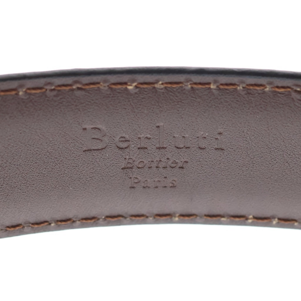 Berluti(ベルルッティ) カリグラフィ スクリットレザー ピンバックル