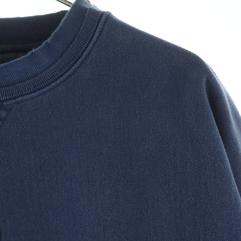Maison Margiela(メゾンマルジェラ) 21AW Cross Design Sweat Shirt クロスデザイン クルーネックスウェットシャツ トレーナー ネイビー S50GU0178
