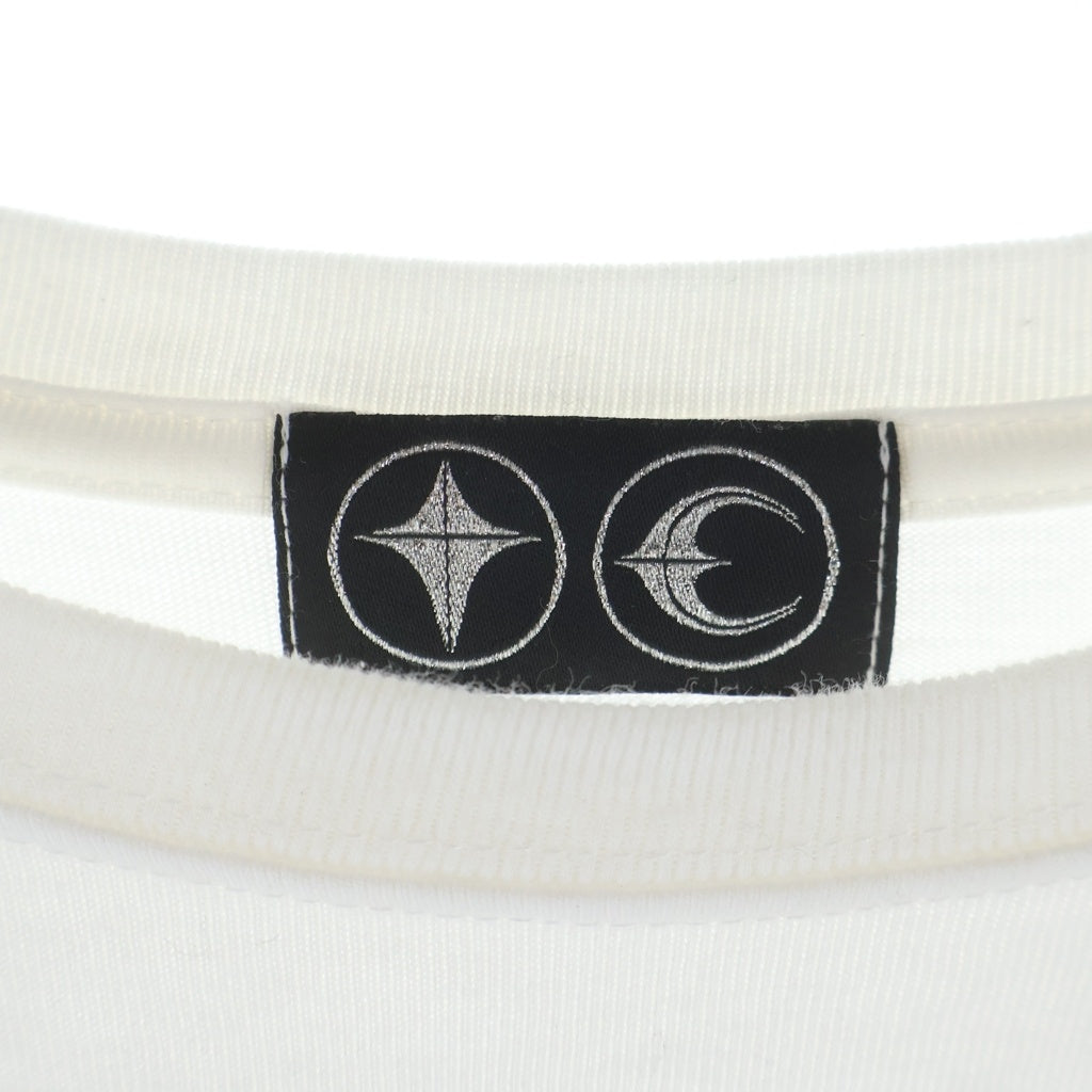 THUG CLUB(サグクラブ) Arab Sword Long-Sleeve アラブソード エンブロイダリー ロングスリーブカットソー 長袖Tシャツ ホワイト TC24TS1801