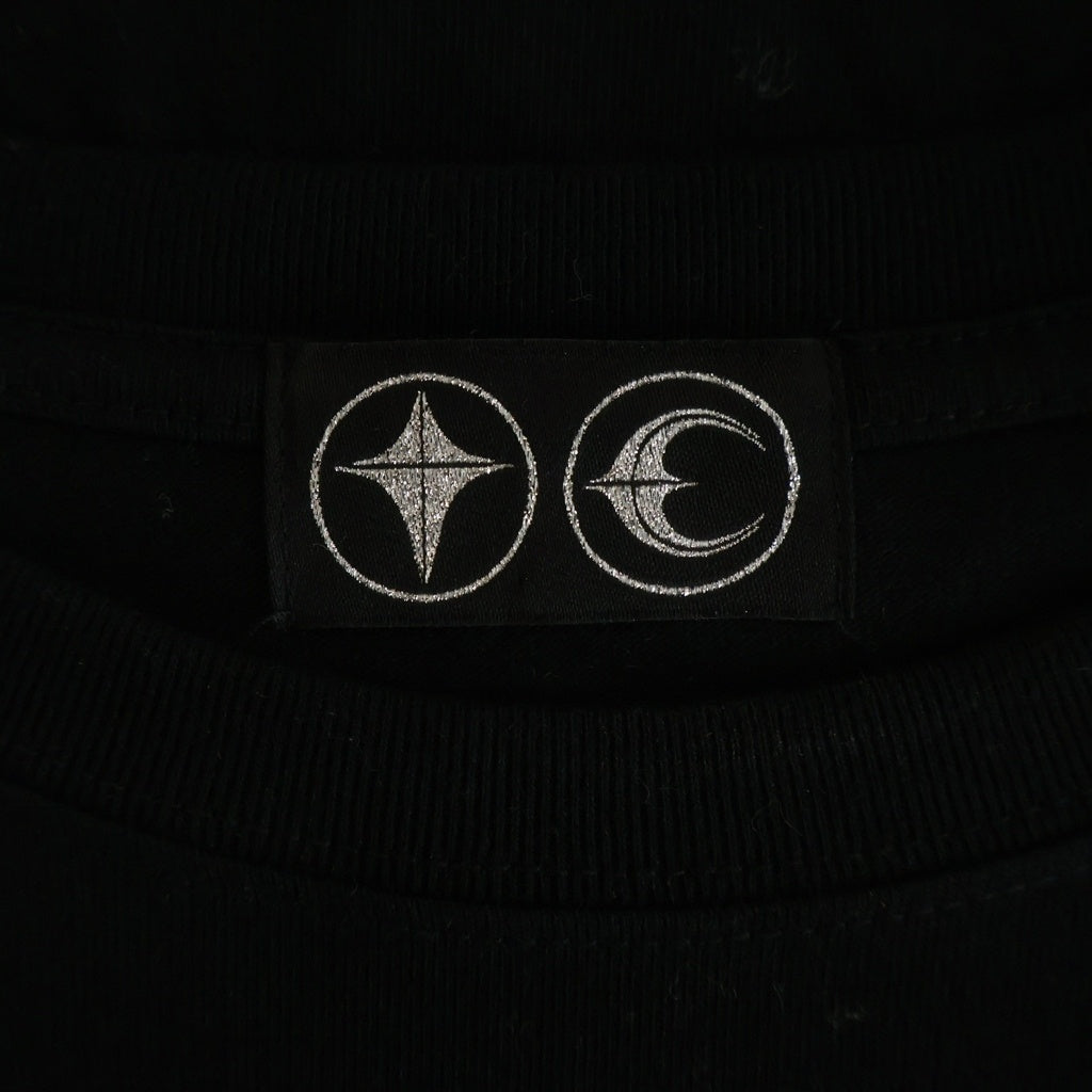 THUG CLUB(サグクラブ) Arab Sword Long-Sleeve アラブソード エンブロイダリー ロングスリーブカットソー 長袖Tシャツ ブラック TC24TS1802