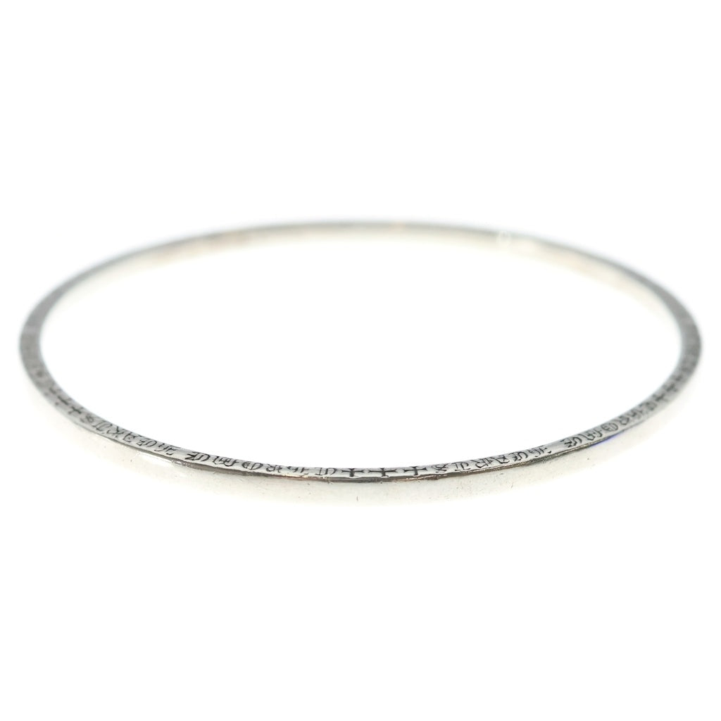 CHROME HEARTS(クロムハーツ) BANGLE NTFL NTFLバングル ブレスレット シルバー